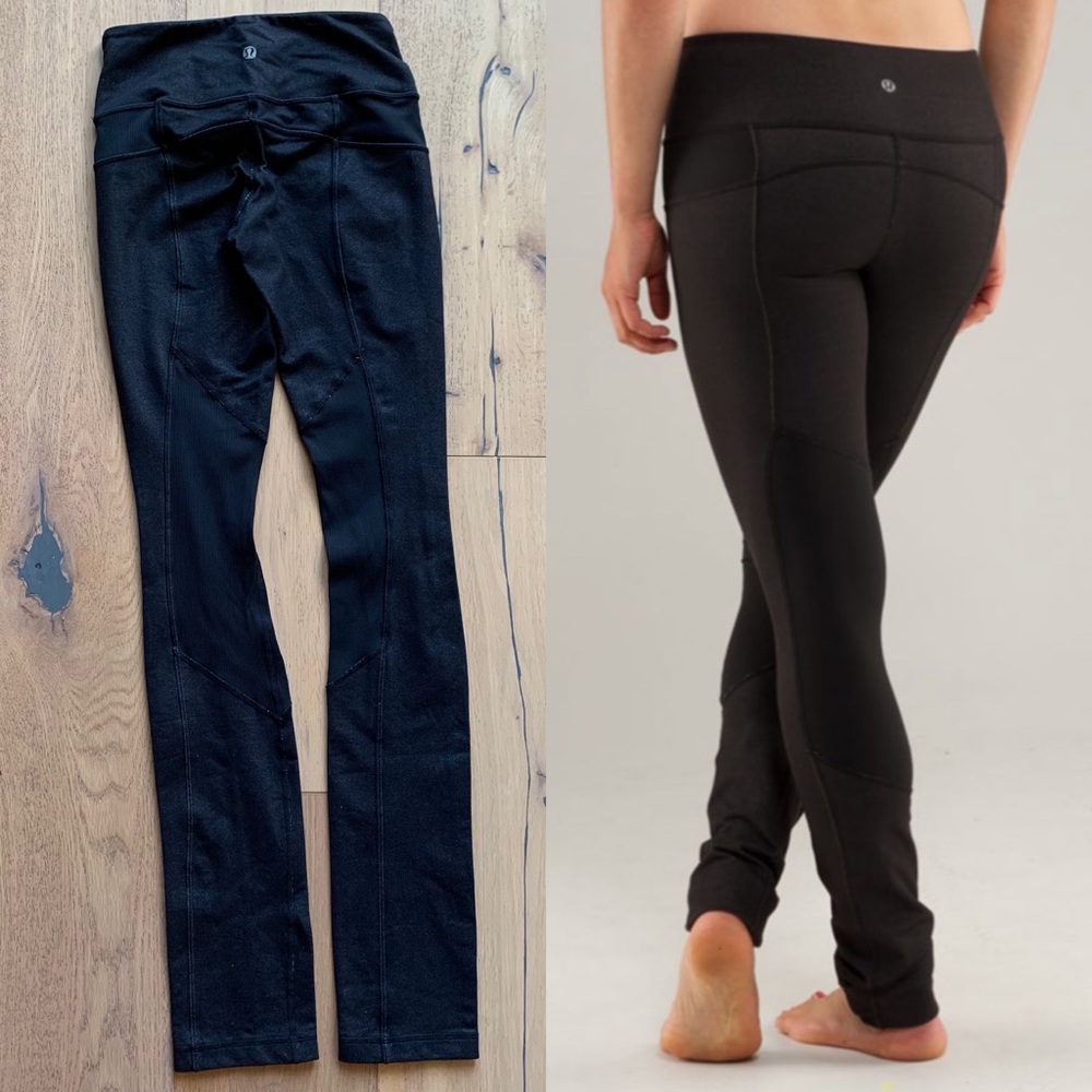 Lululemon Equanimity *Denim workout pant size 2